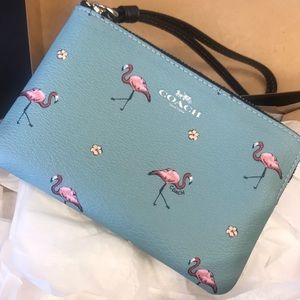 Authentic Coach Wristlet NWT